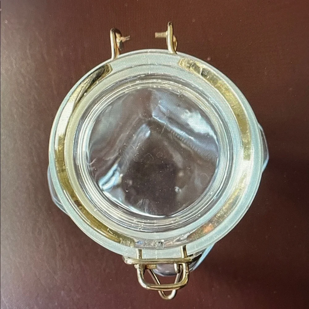 Hinged Lid Clamp Airtight Sealed Jar